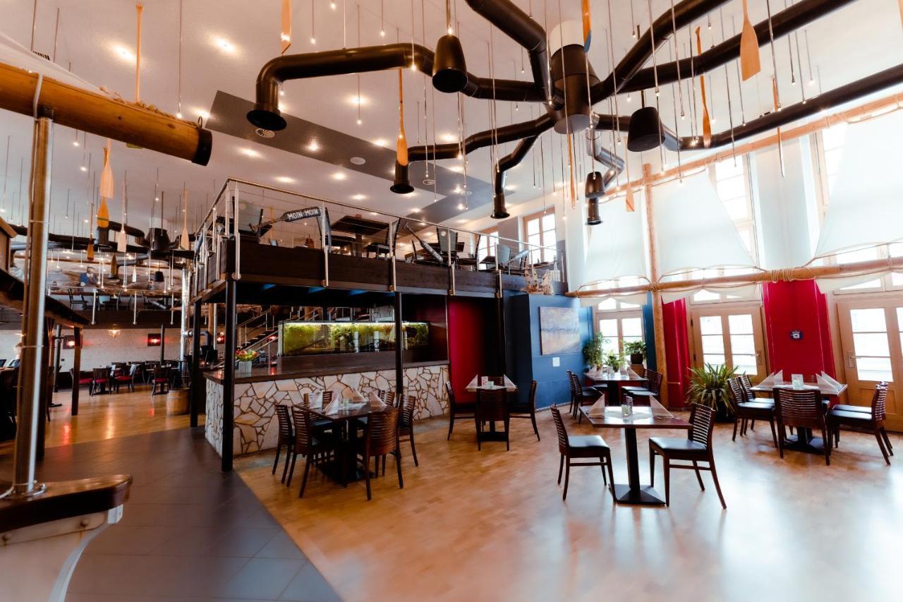 Restaurant Und Pension Alberthafen Dresden Dış mekan fotoğraf