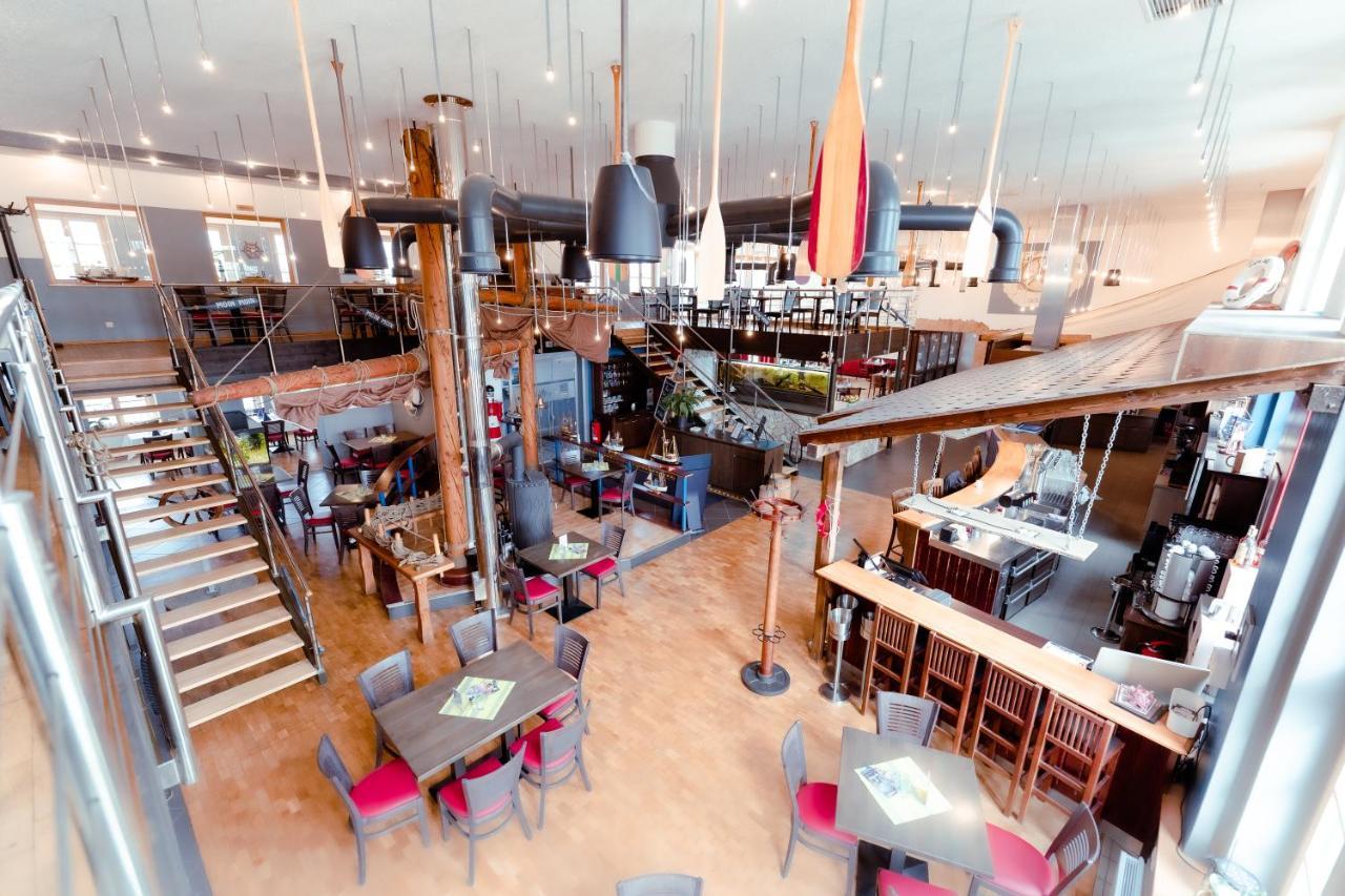 Restaurant Und Pension Alberthafen Dresden Dış mekan fotoğraf